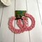 CUSTOM crochet earrings: Pick style-color product 6
